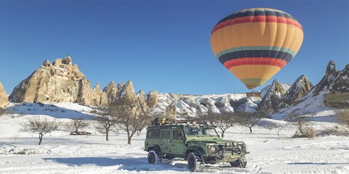Excursion d’une journée d’expériences d’adrénaline en Cappadoce